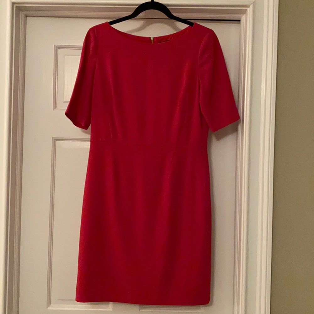 Ann Taylor 3/4 Sleeve Sheath Dress Sz 8
